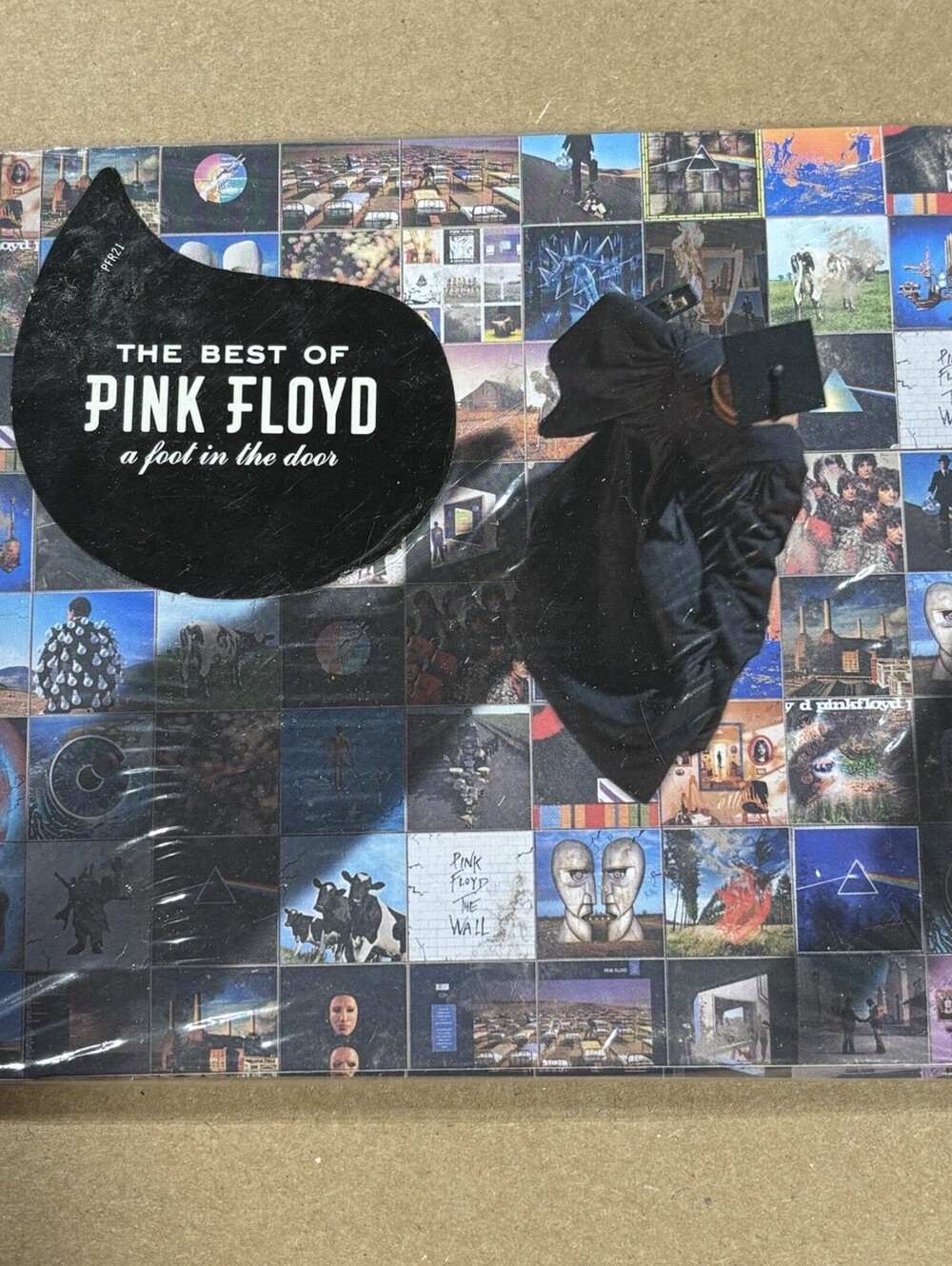 new sealed Pink Floyd best of 2011 Foot in the Door hype sticker New Sealed